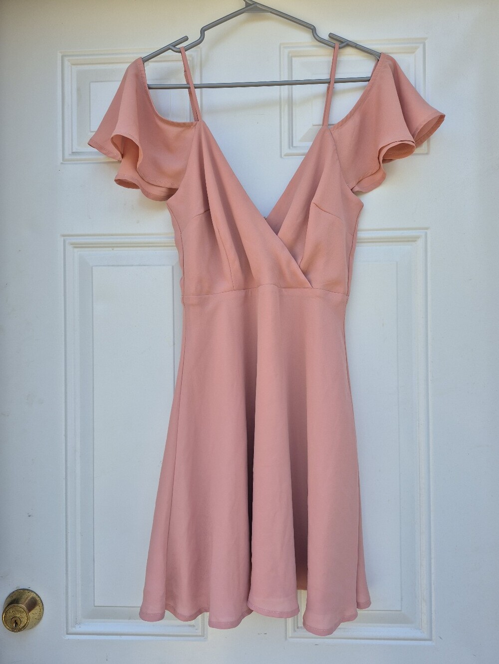 Lulus Pink Off-the-Shoulder Coquette Girlhoodcore Balletcore Minidress